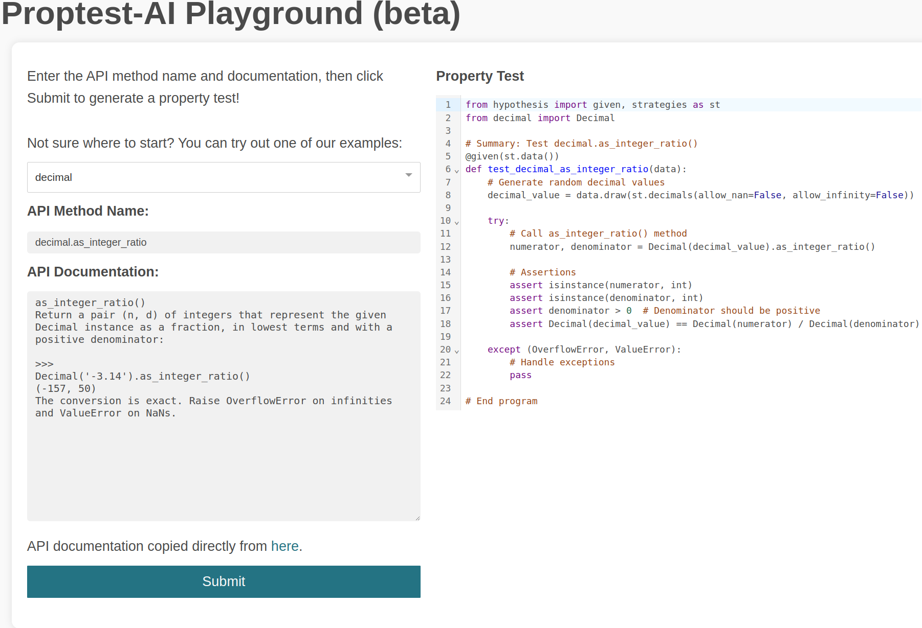 Proptest AI